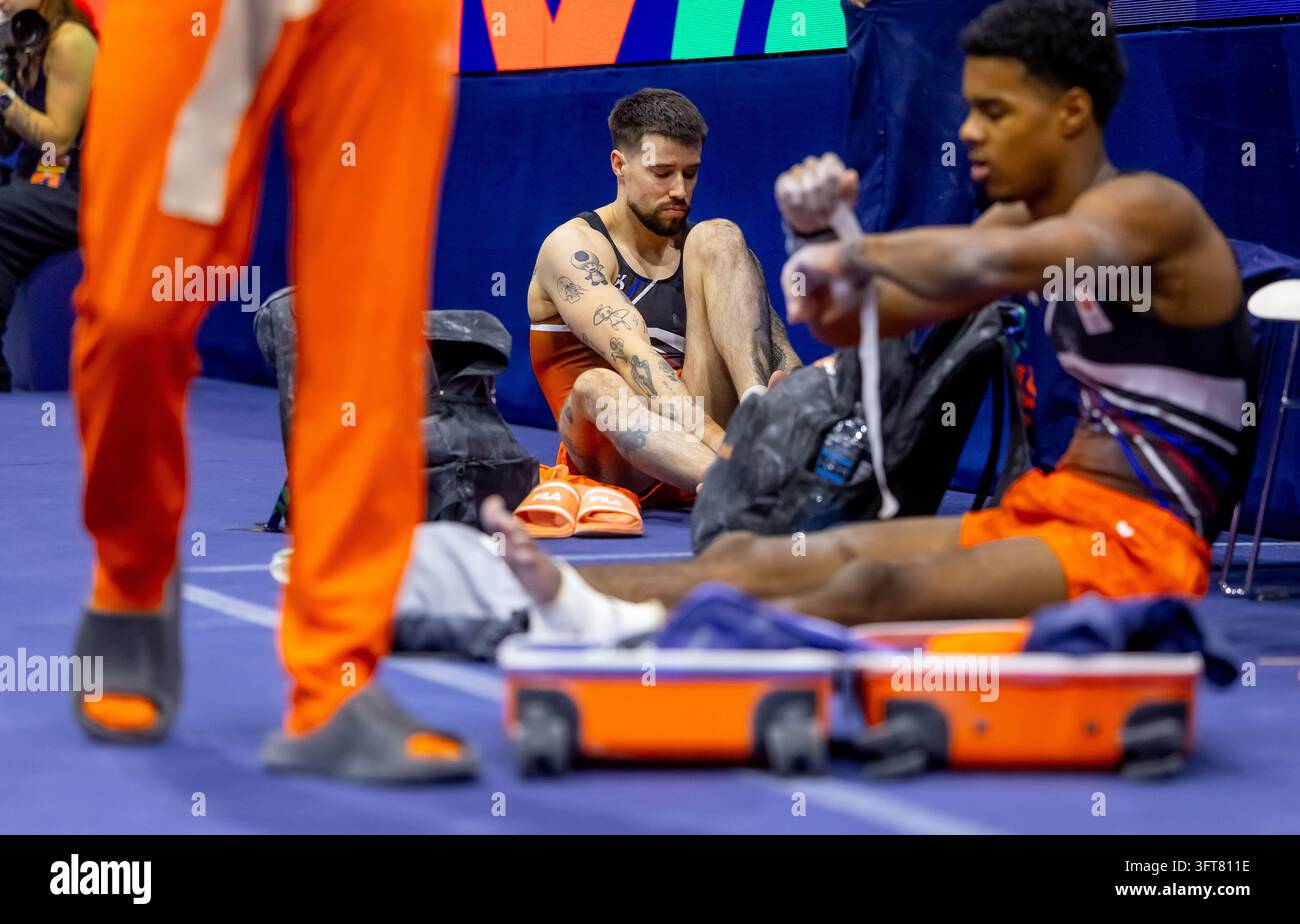 ROTTERDAM - Casimir Schmidt during podium training for the World ...