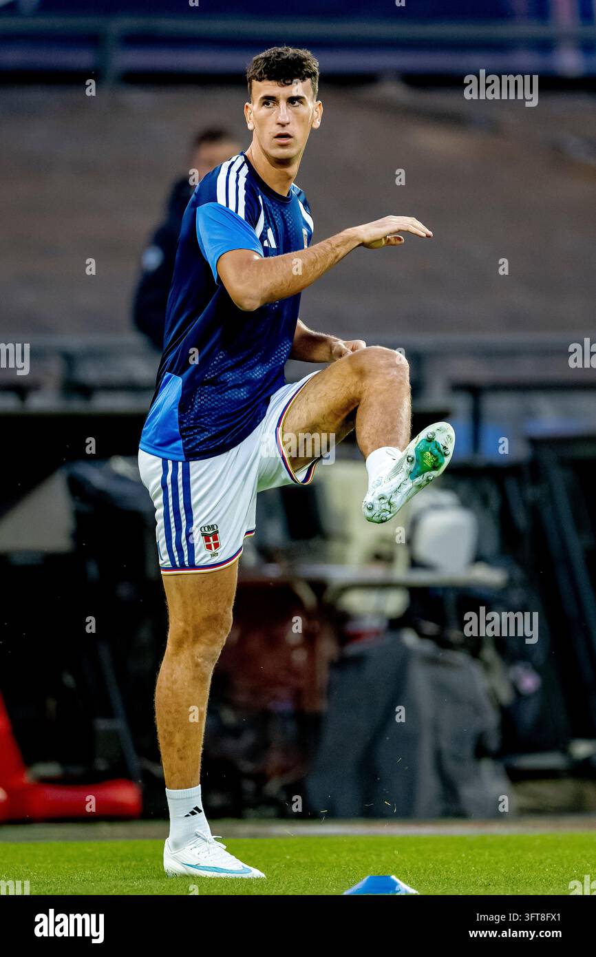 ROTTERDAM - Como defender Jacobo Ramón during the UEFA Champions League ...