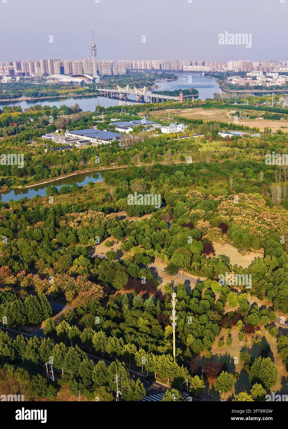 Fenghuang River Wetland Park and Pi River National Wetland Park ...