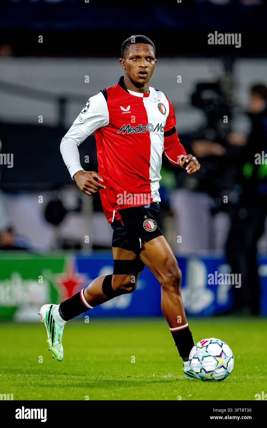 ROTTERDAM - Feyenoord defender Givairo Read during the UEFA Champions ...