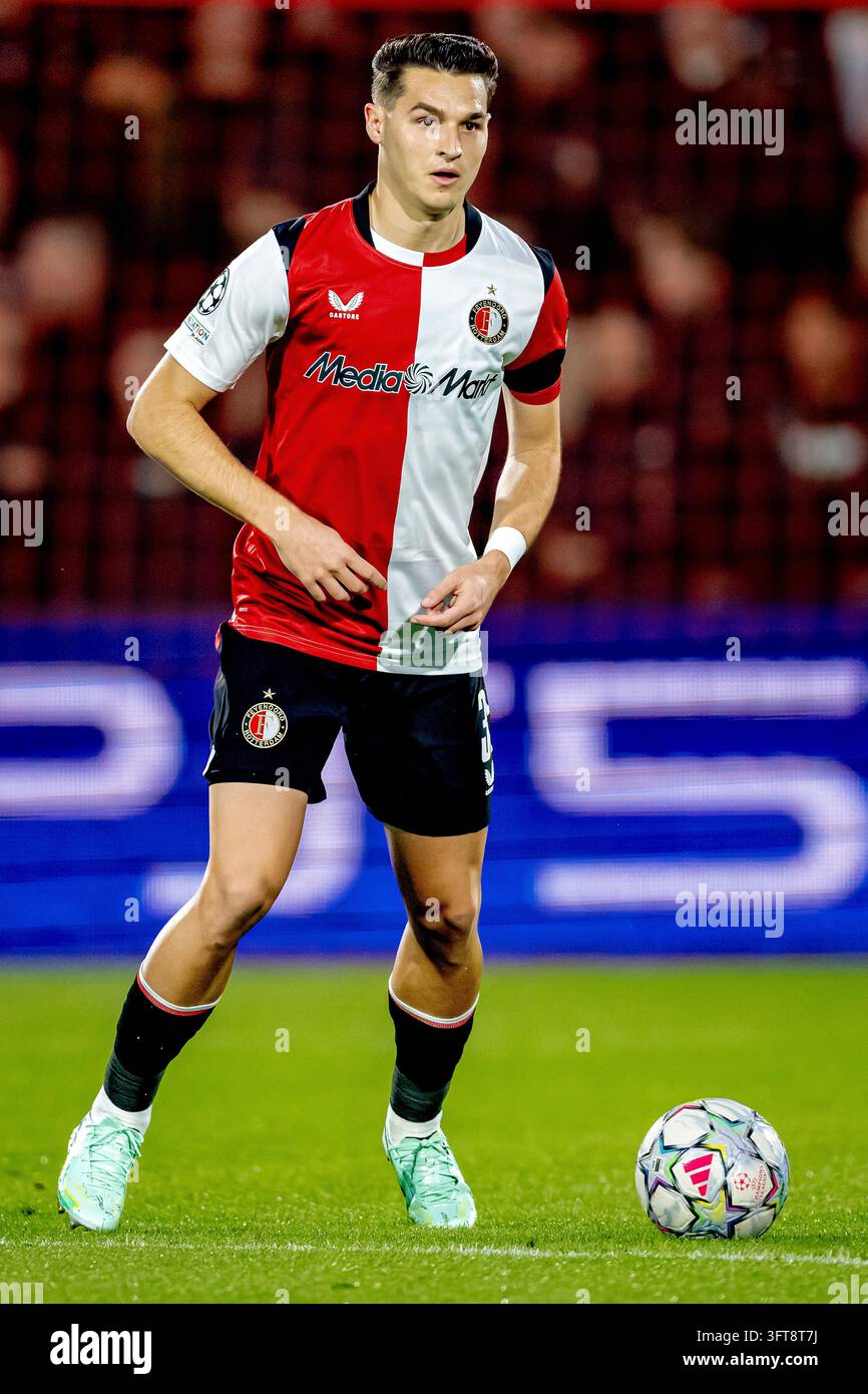 ROTTERDAM - Feyenoord defender Mika Mármol during the UEFA Champions ...