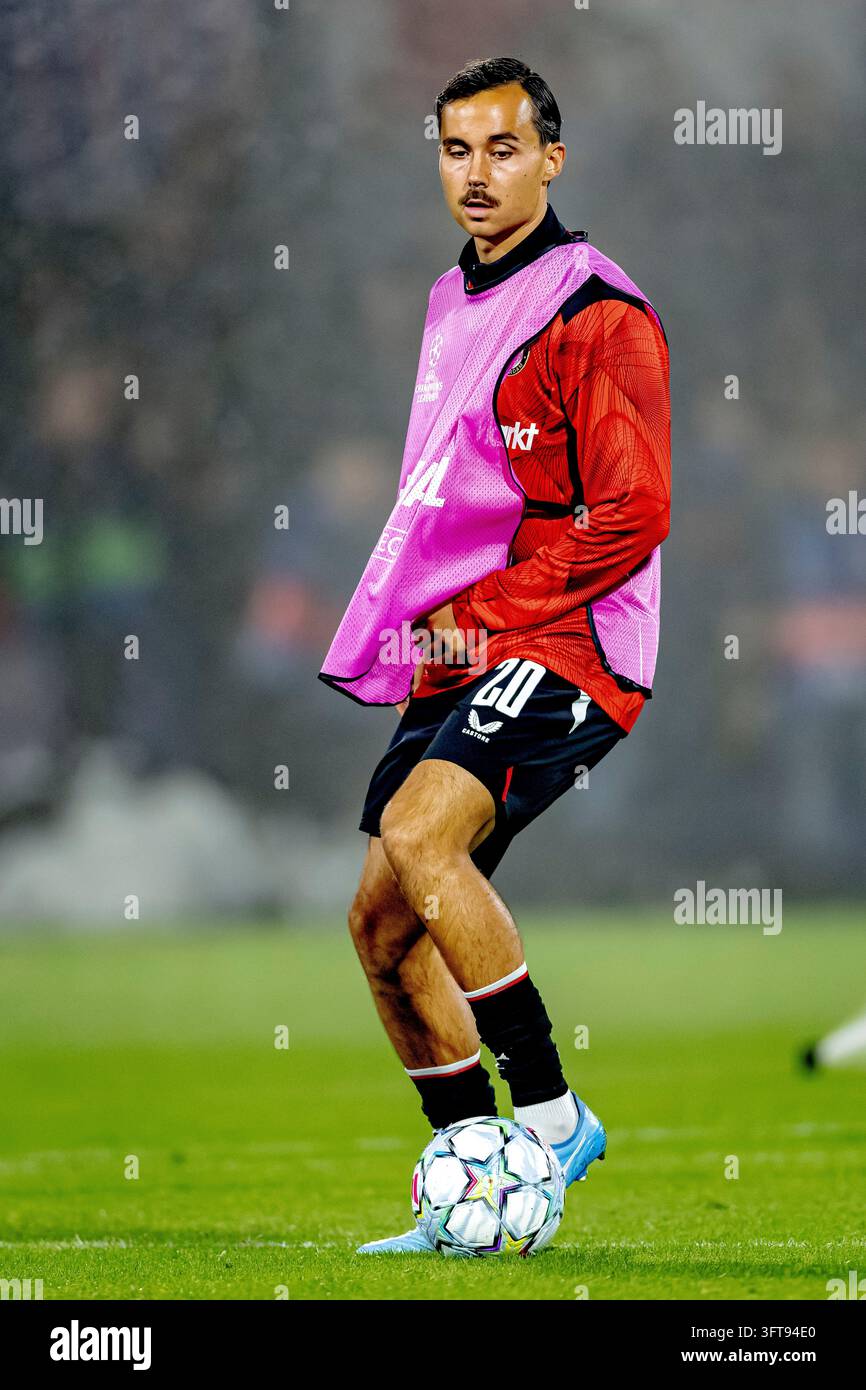 ROTTERDAM - Feyenoord defender Mats Deijl during the UEFA Champions ...
