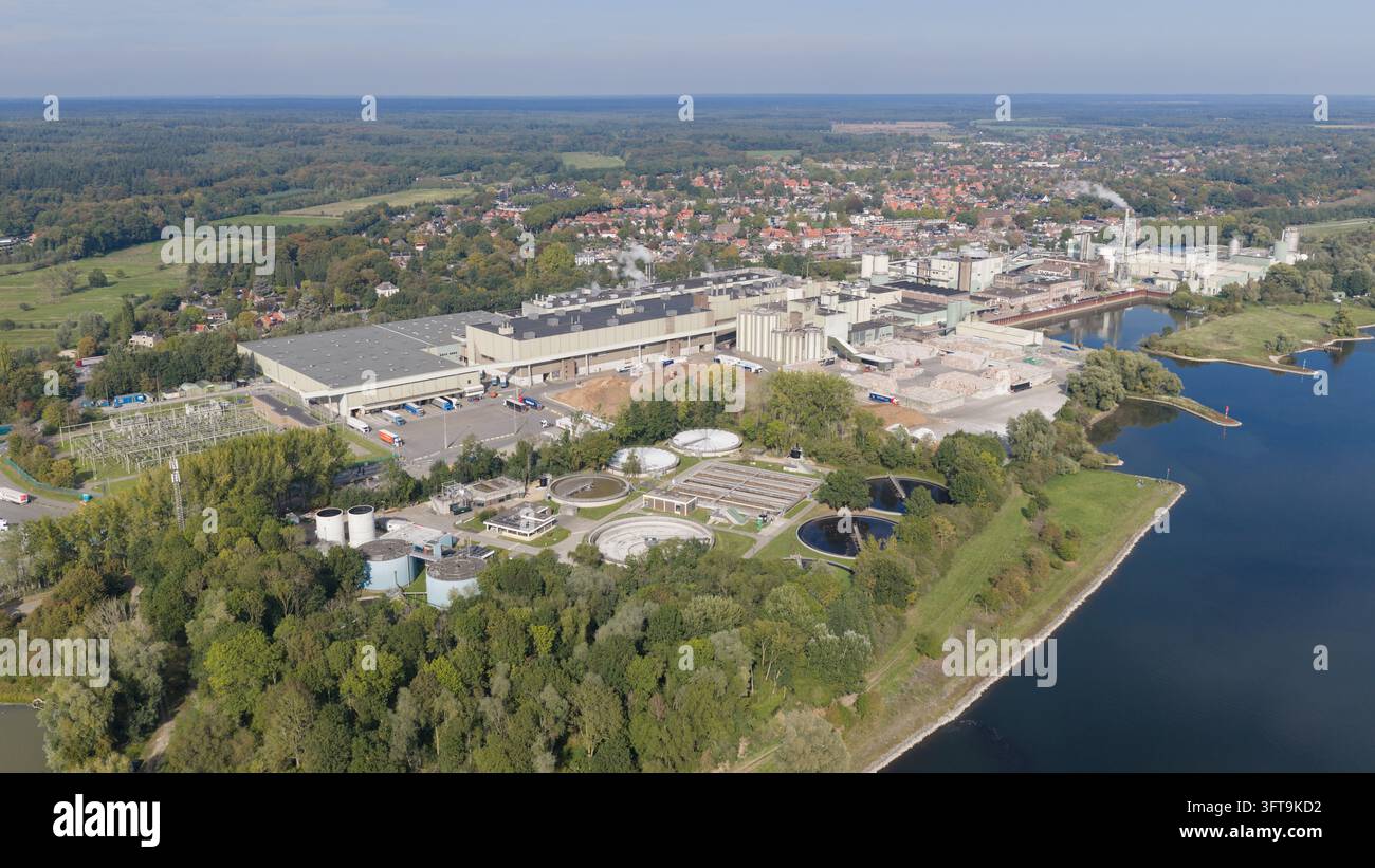 Renkum, Gelderland, Netherlands - 07 October 2026: Aerial view of ...