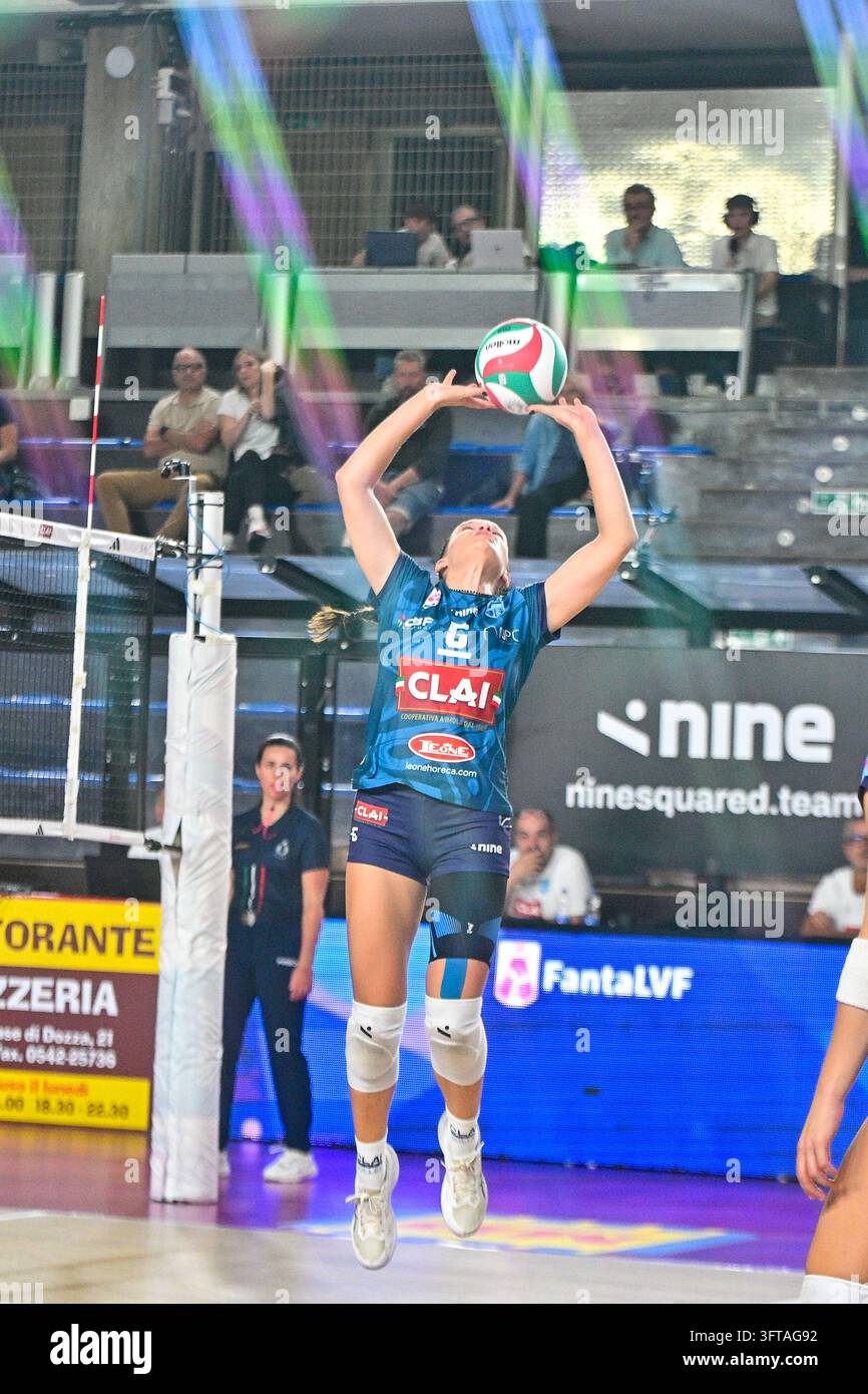 IPA89694457 - Clai Imola vs. Olio Pantaleo Volley Fasano, Serie A2 ...