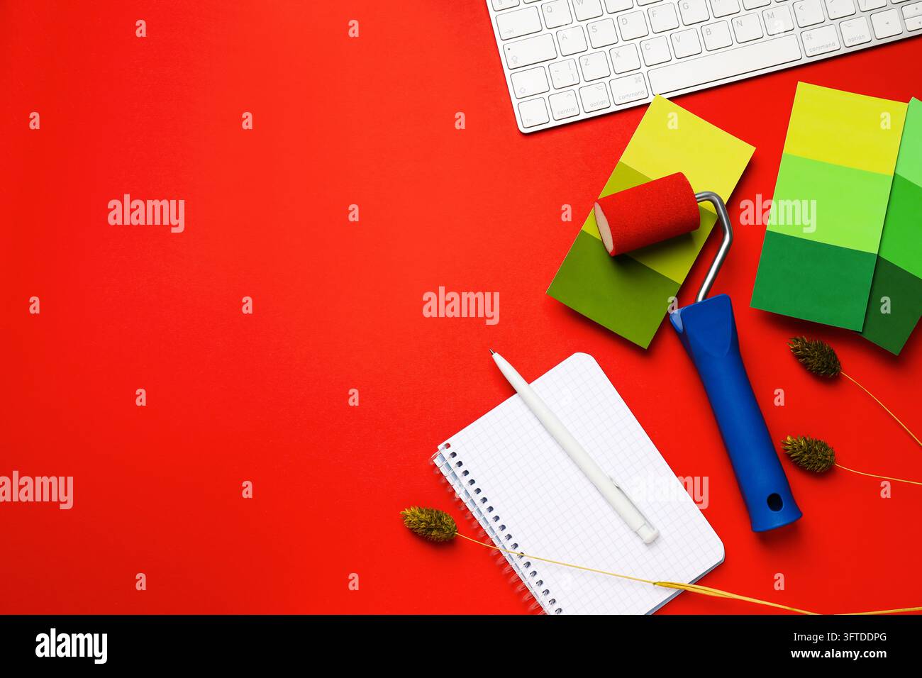 Concept of colors for design, color palettes, space for text Stock ...