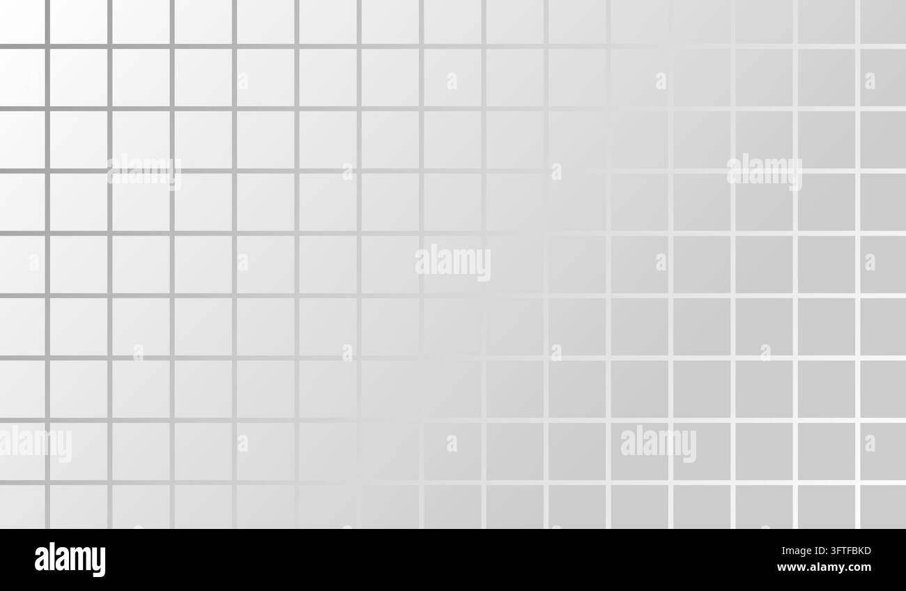 Gray square grid background with thin intersecting lines and a soft ...