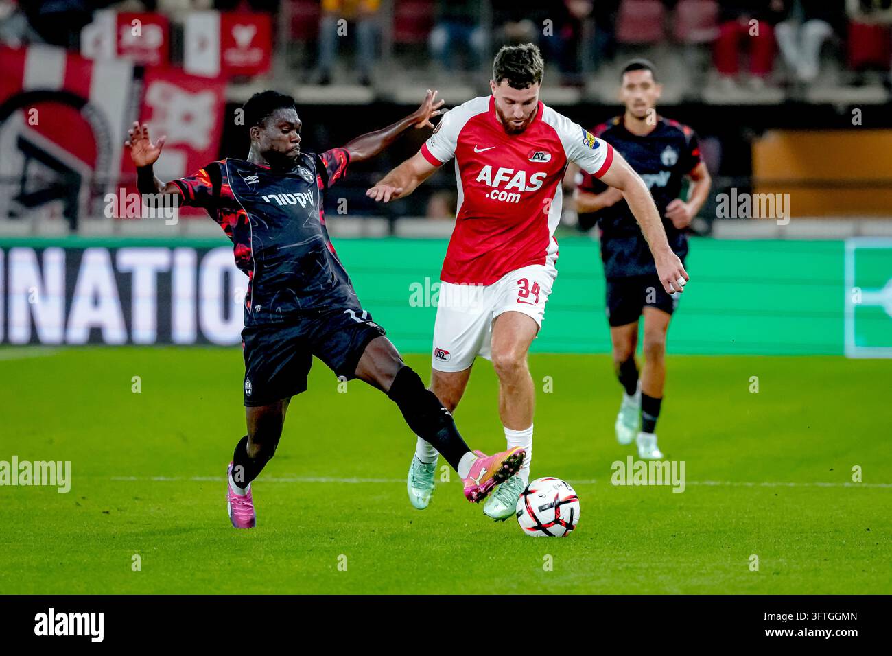 ALKMAAR - AZ Alkmaar defender Mees de Wit during the UEFA Europa League ...
