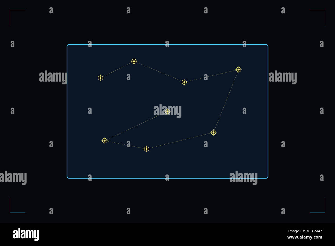 Star Tracker Astrometric Pattern Recognition Reticle Vector ...