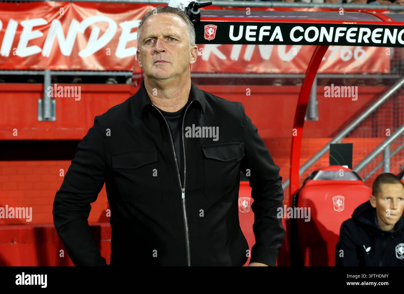 ENSCHEDE - FC Twente manager John van den Brom during the UEFA ...