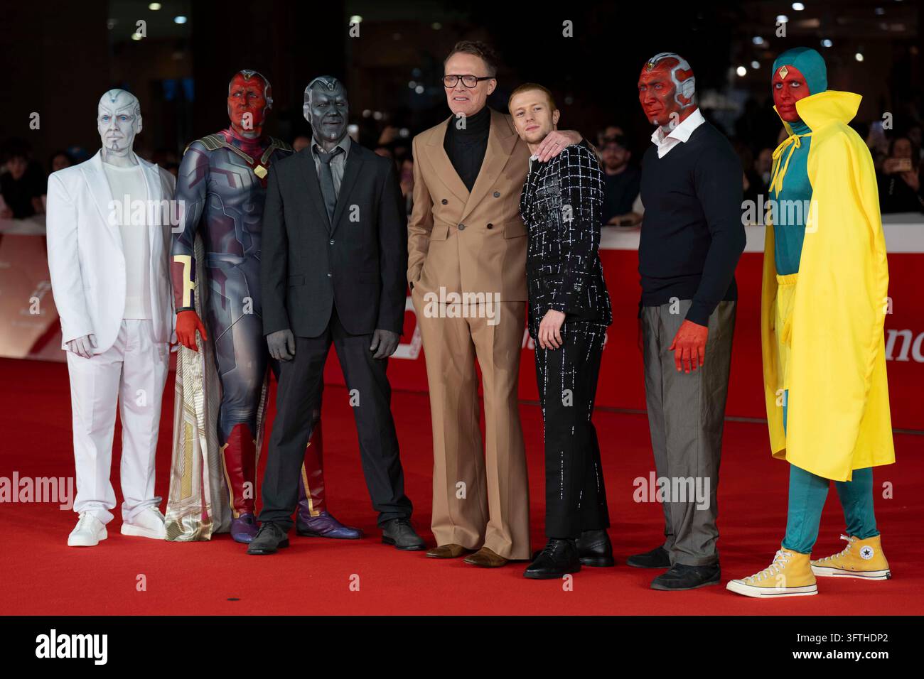Rome, Italy, October 15, 2026 - Paul Bettany and Ruaridh Mollica ...