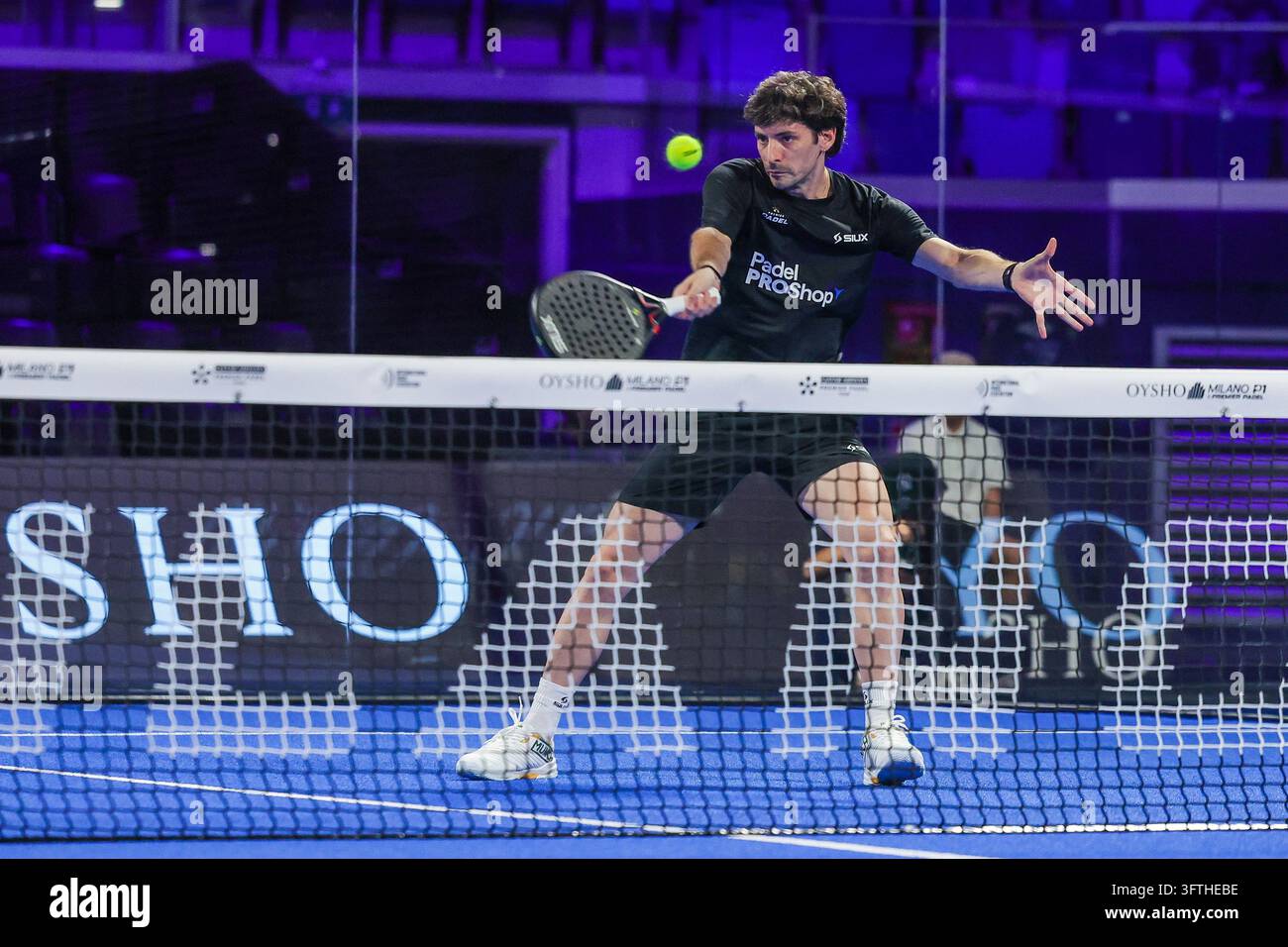 Franco Stupaczuk (ARG) seen in action during Milano Premiere Padel P1 ...