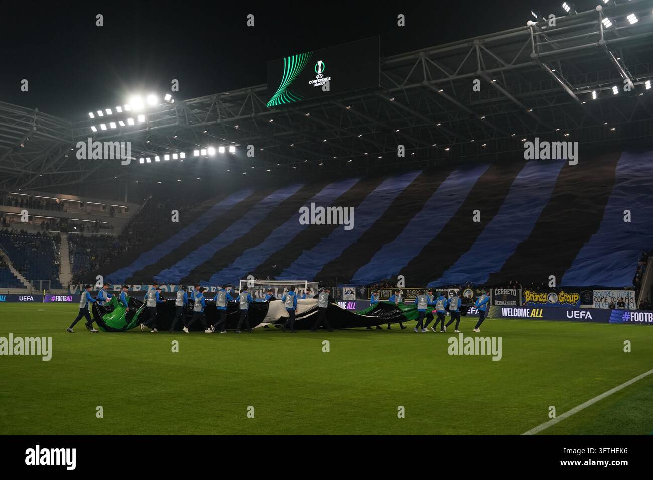 New Balance Arena Bergamo - 15/10/2026: Supporters of Atalanta BC ...