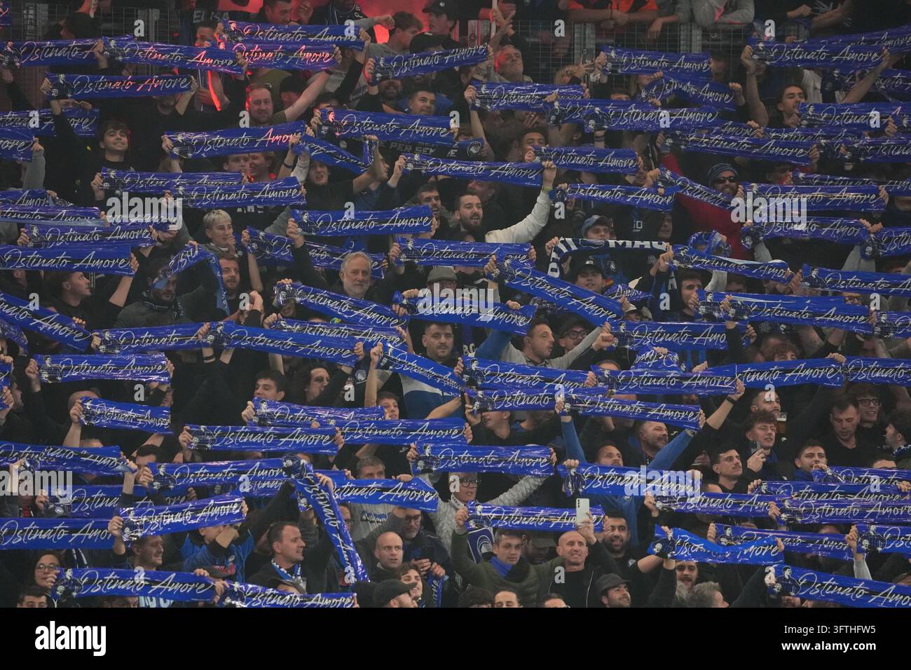 Bergamo, Italy. 15 Oct, 2026.Supporters of Atalanta BC, during Atalanta ...