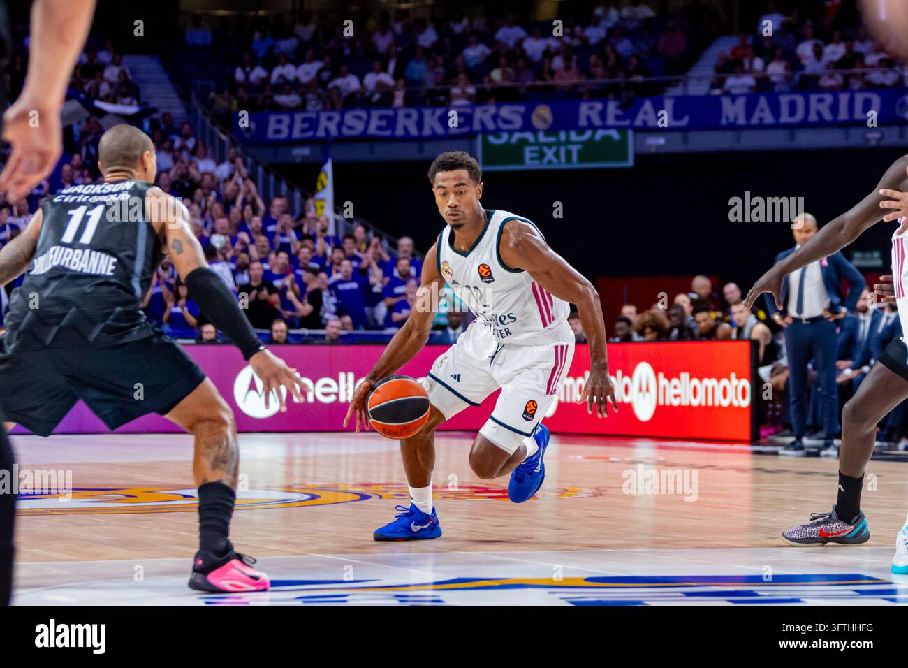 Theo Maledon of Real Madrid during the Euroleague match between Real ...