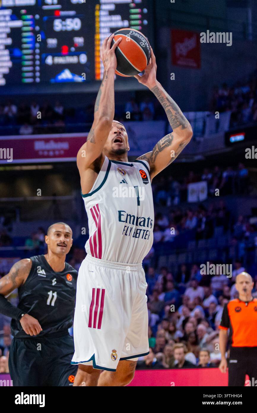 Nick Smith Jr of Real Madrid during the Euroleague match between Real ...
