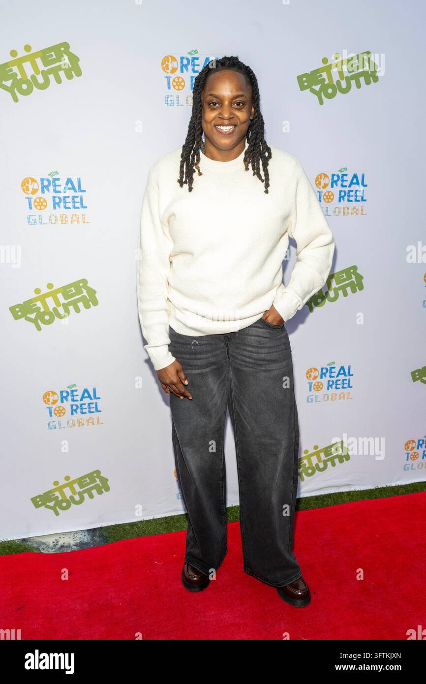 Johna Los Angeles, USA. 15th Oct, 2026. Founder, Real To Reel Global Johna ...
