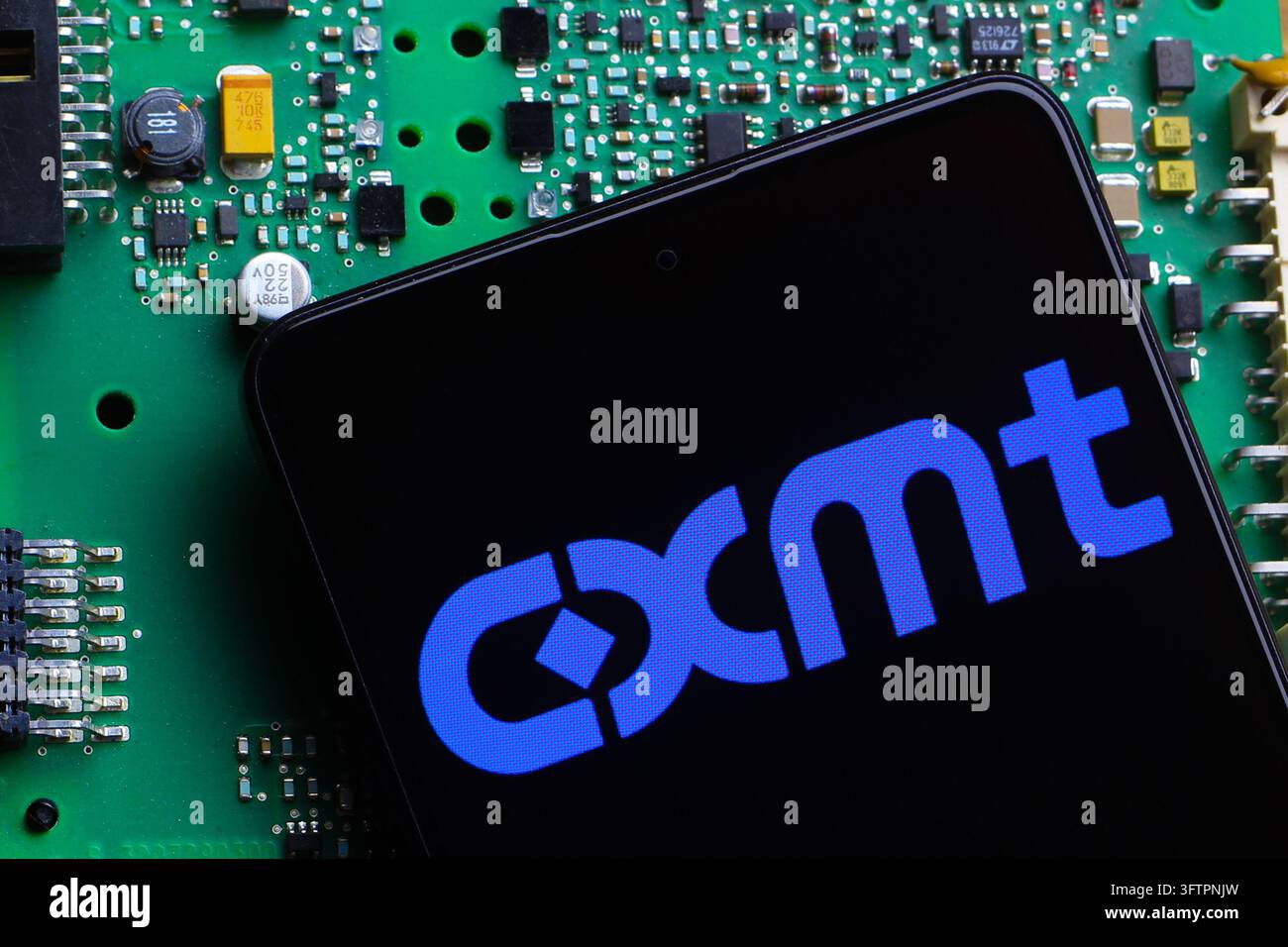 In this photo illustration, the CXMT (ChangXin Memory Technologies ...