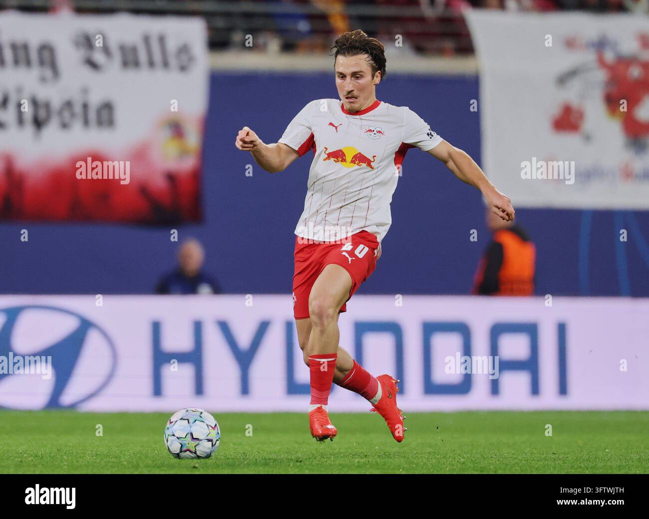 13 October 2026, Saxony, Leipzig: Soccer, Men: Champions League, RB ...