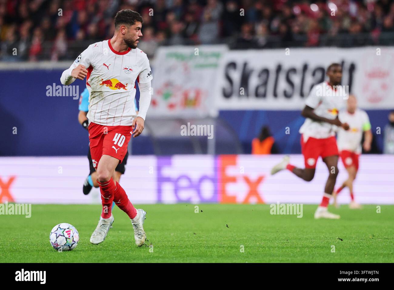13 October 2026, Saxony, Leipzig: Soccer, Men: Champions League, RB ...