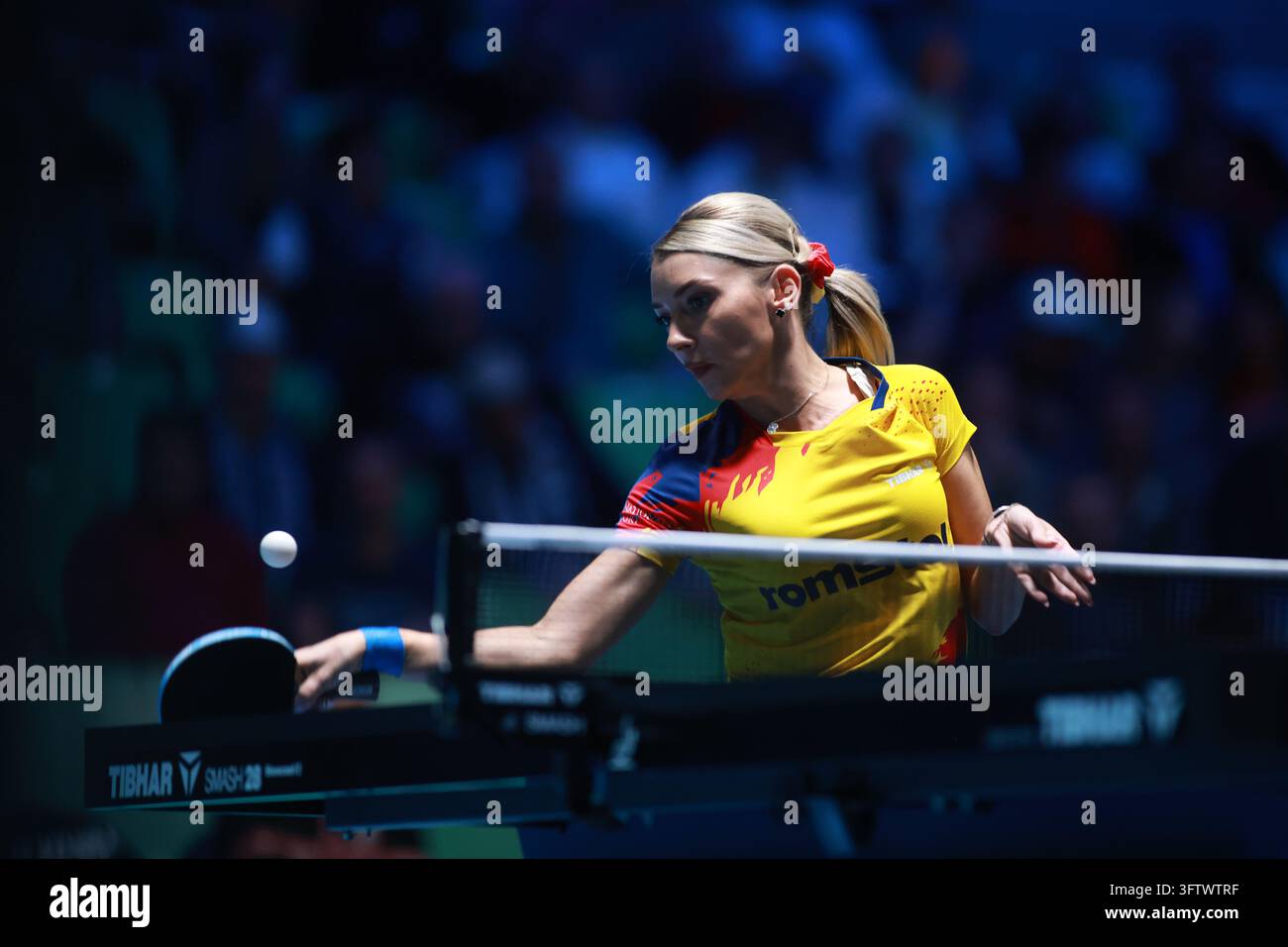 Ljubjana ,Slovenia 10/16/2026: Bernadette Szocs of Romania in action ...