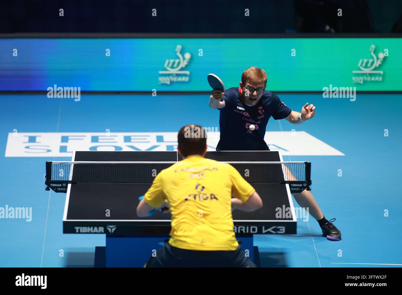 Ljubjana ,Slovenia 10/16/2026: Alexis Lebrun of France in action ...