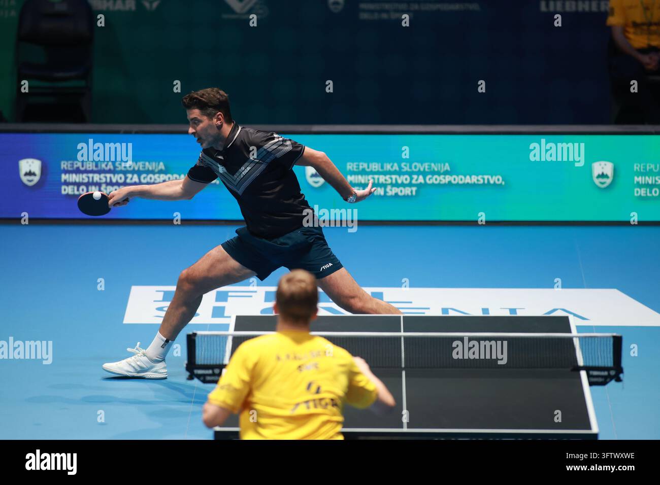 Ljubjana ,Slovenia 10/16/2026: Panagiotis Gionis of Greece in action ...