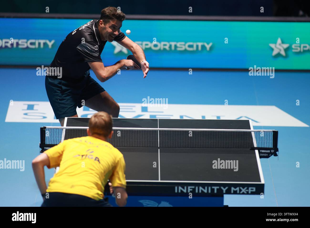 Ljubjana ,Slovenia 10/16/2026: Panagiotis Gionis of Greece in action ...