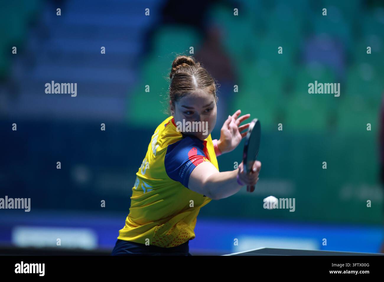 Ljubjana ,Slovenia 10/16/2026: Elena Zaharia of Romania in action ...
