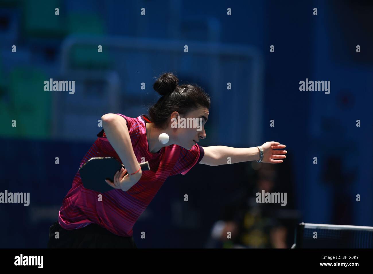 Ljubjana ,Slovenia 10/16/2026: Elizabet Abraamian of Russia in action ...