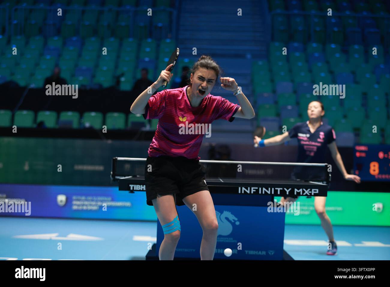 Ljubjana ,Slovenia 10/16/2026: Elizabet Abraamian of Russia in action ...
