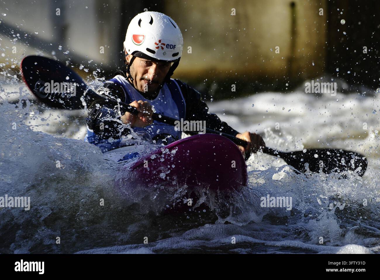 Mathurin MADORE of Red Star Club Champigny during the 2026 French Canoe ...