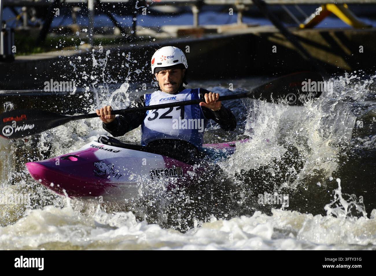Mathurin MADORE of Red Star Club Champigny during the 2026 French Canoe ...