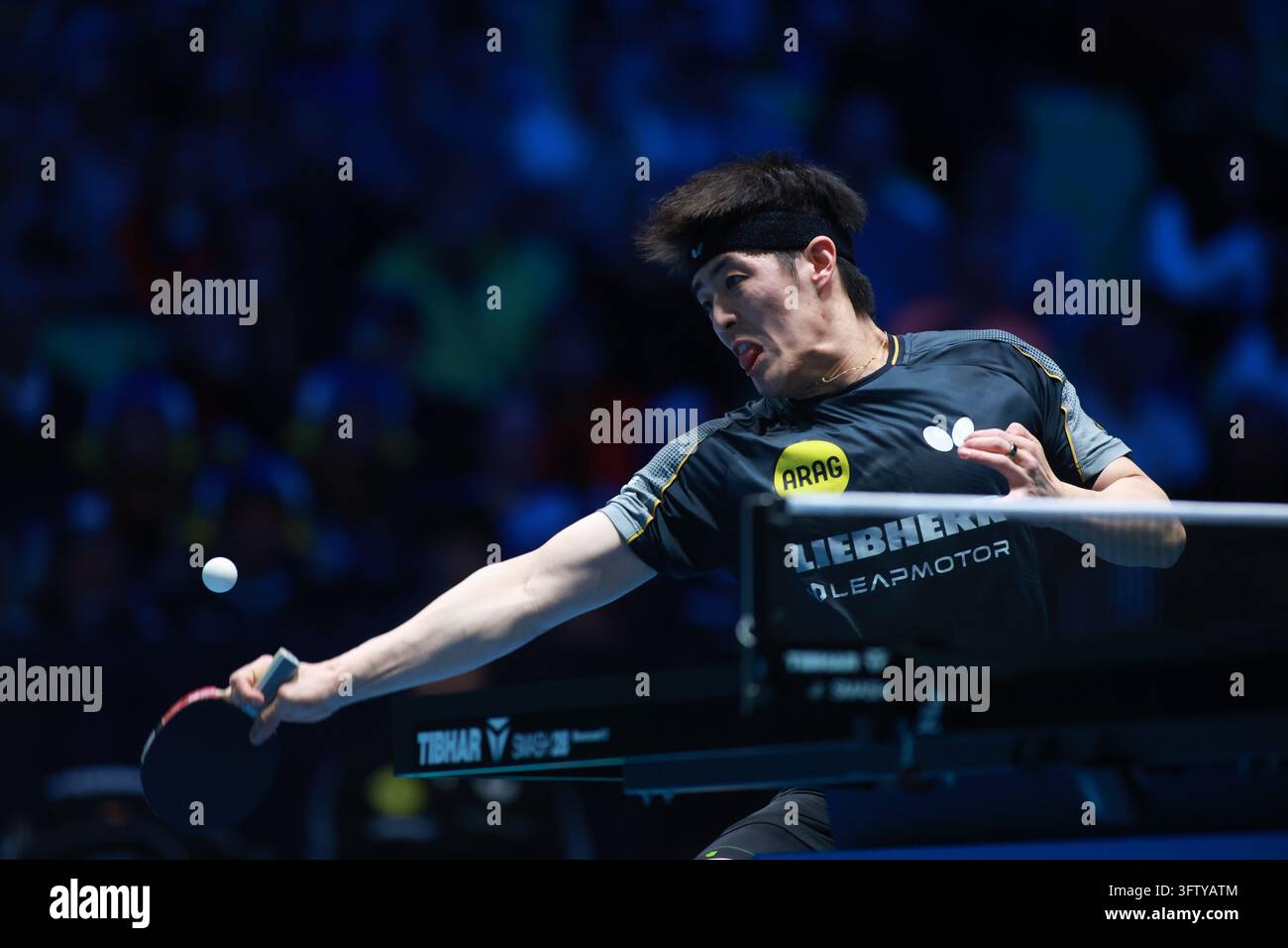 Ljubjana ,Slovenia 10/16/2026: Dang Qiu of Germany in action against ...