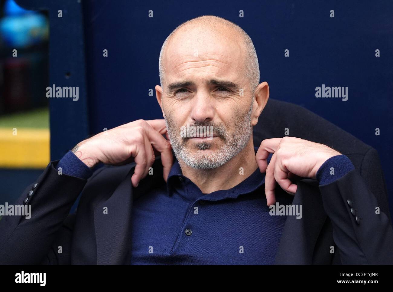 Manchester City manager Enzo Maresca ahead of the Premier League match ...