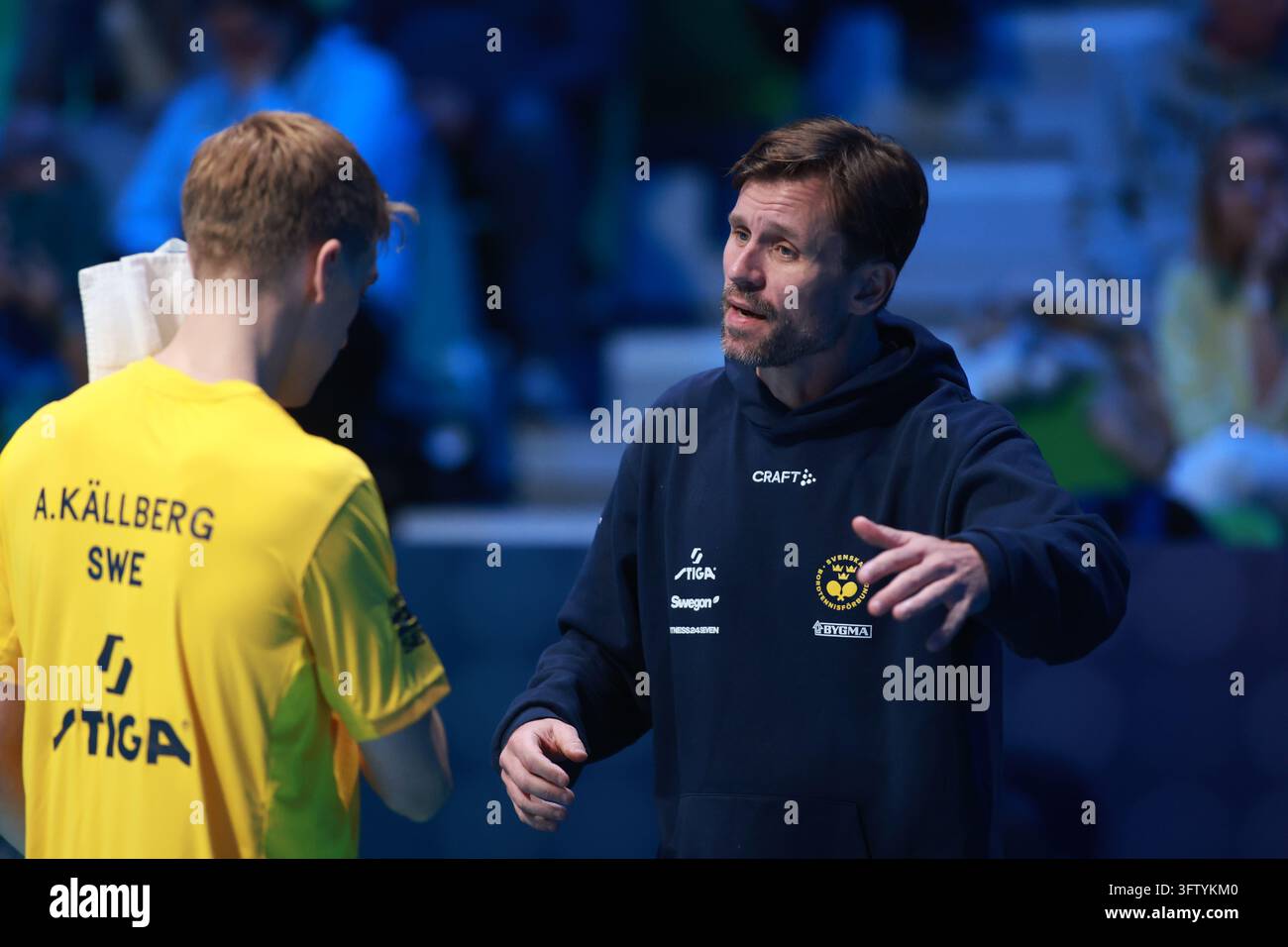 Ljubjana ,Slovenia 10/17/2026: Anton Kallberg of Germany in action ...