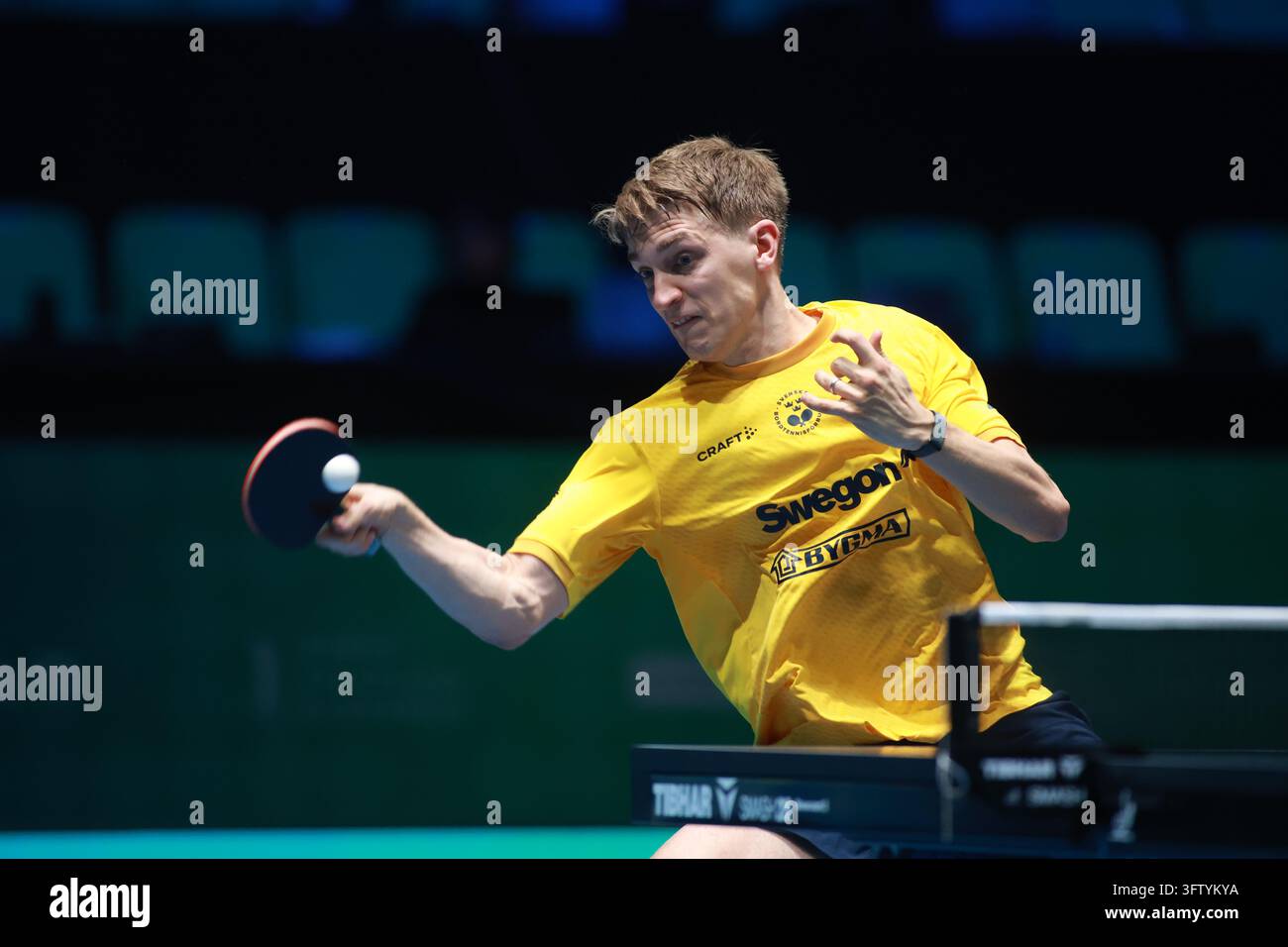 Ljubjana ,Slovenia 10/17/2026: Anton Kallberg of Germany in action ...