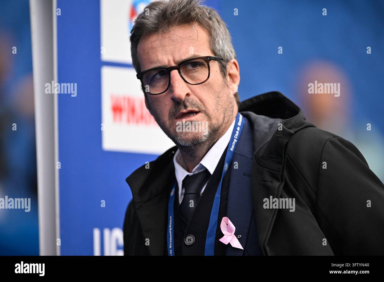 Johan MICOUD of Strasbourg consultant of Ligue1 during Ligue 1 McDonald ...