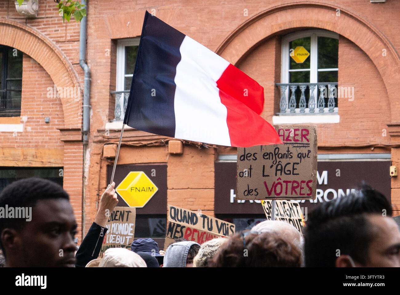 National day of action in France to protest the high cost of living and ...