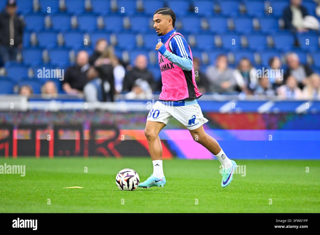 Gessime YASSINE of Strasbourg during Ligue 1 McDonald's match between ...