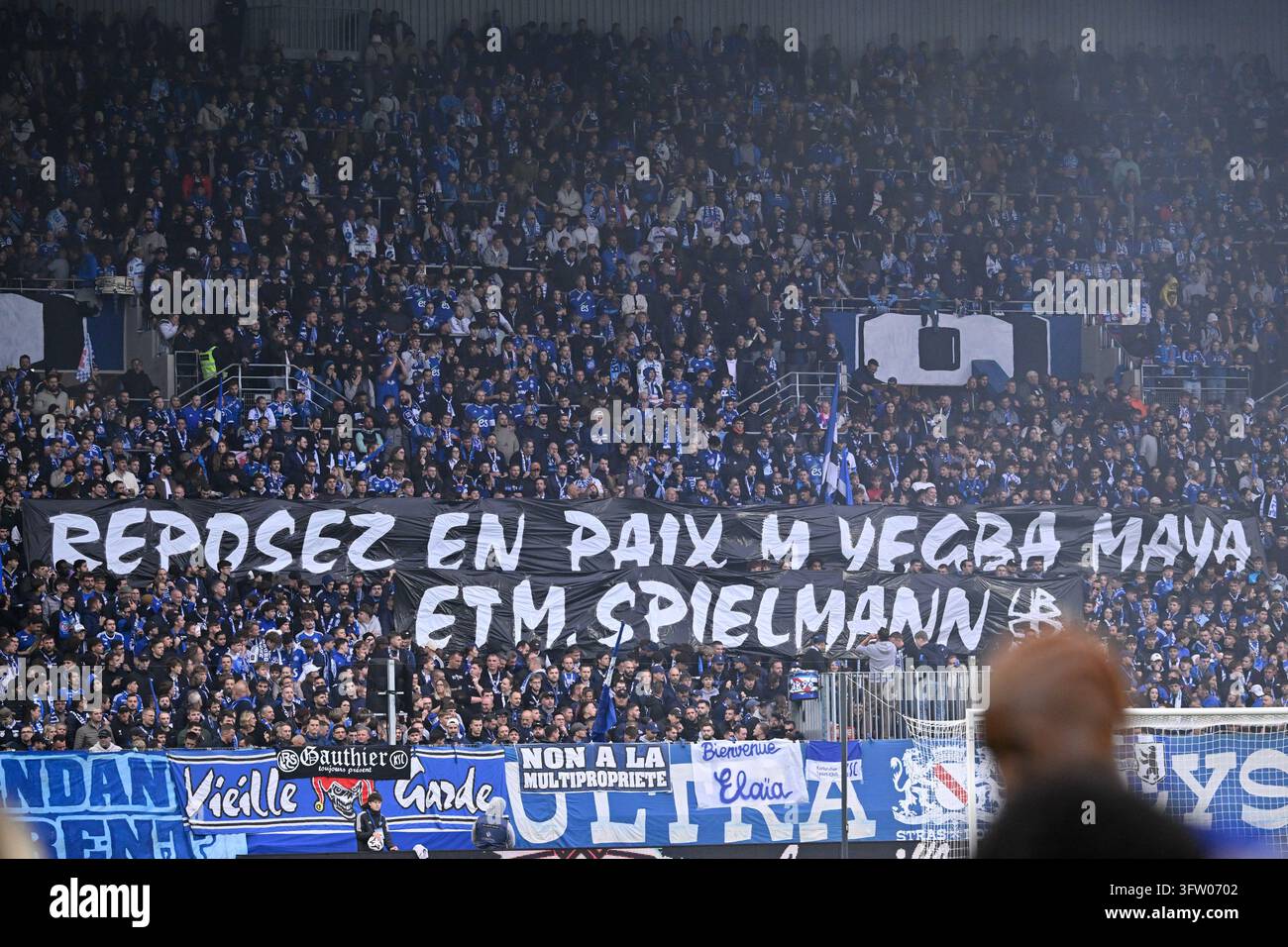 Hommage PATRICK SPIELMANN - General view of Stade de la Meinau during ...