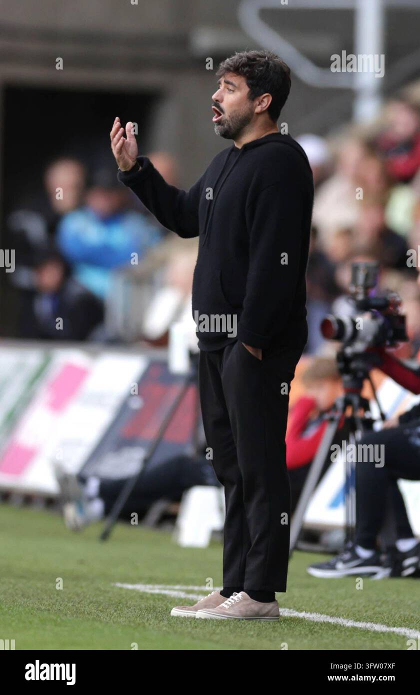Swansea City manager Vitor Matos during the Sky Bet Championship match ...