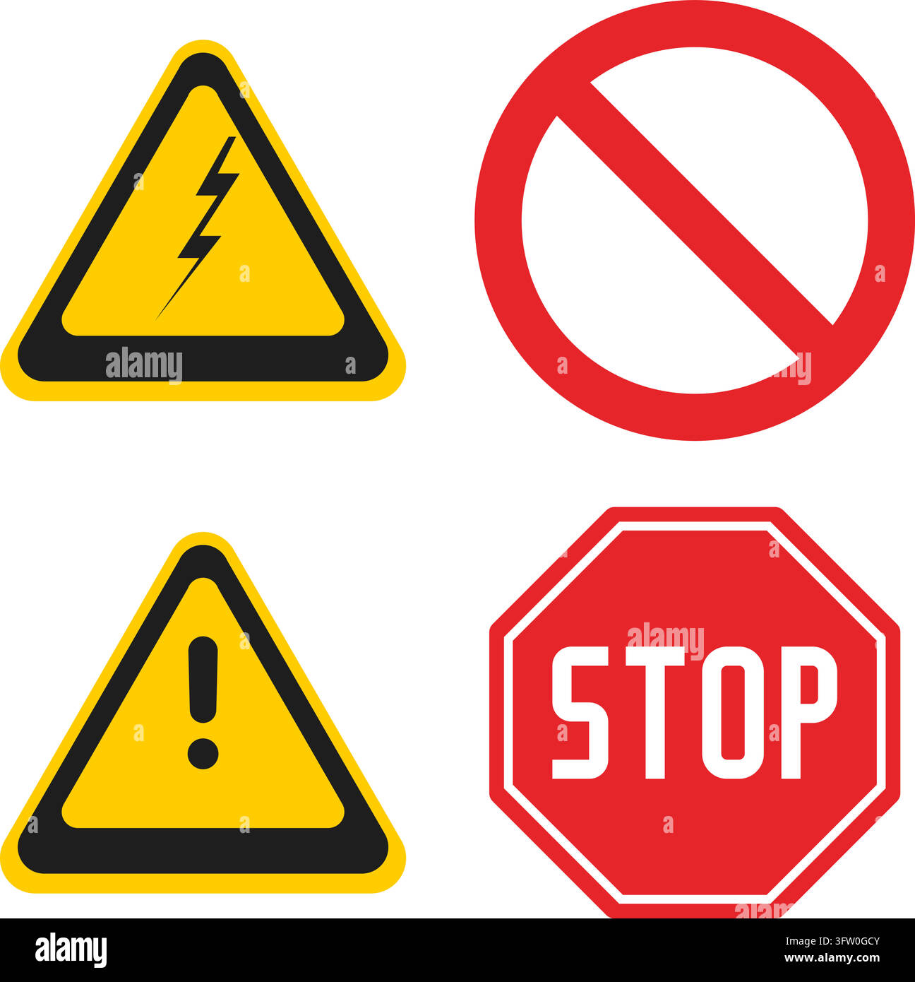 Minimalist yellow circle black lightning hi-res stock photography and ...