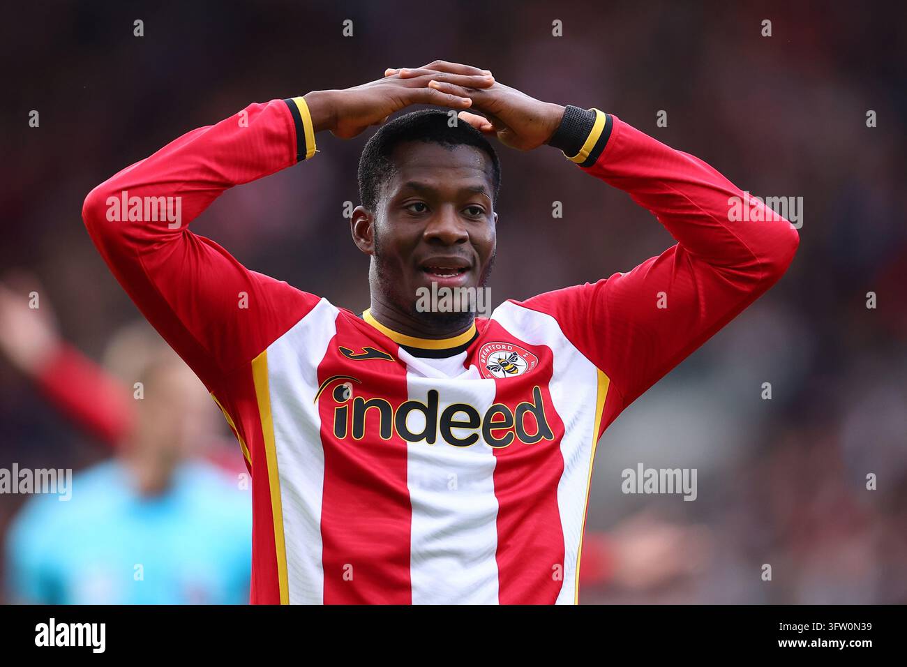 London, England, 17th October 2026. Dango Ouattara of Brentford reacts ...