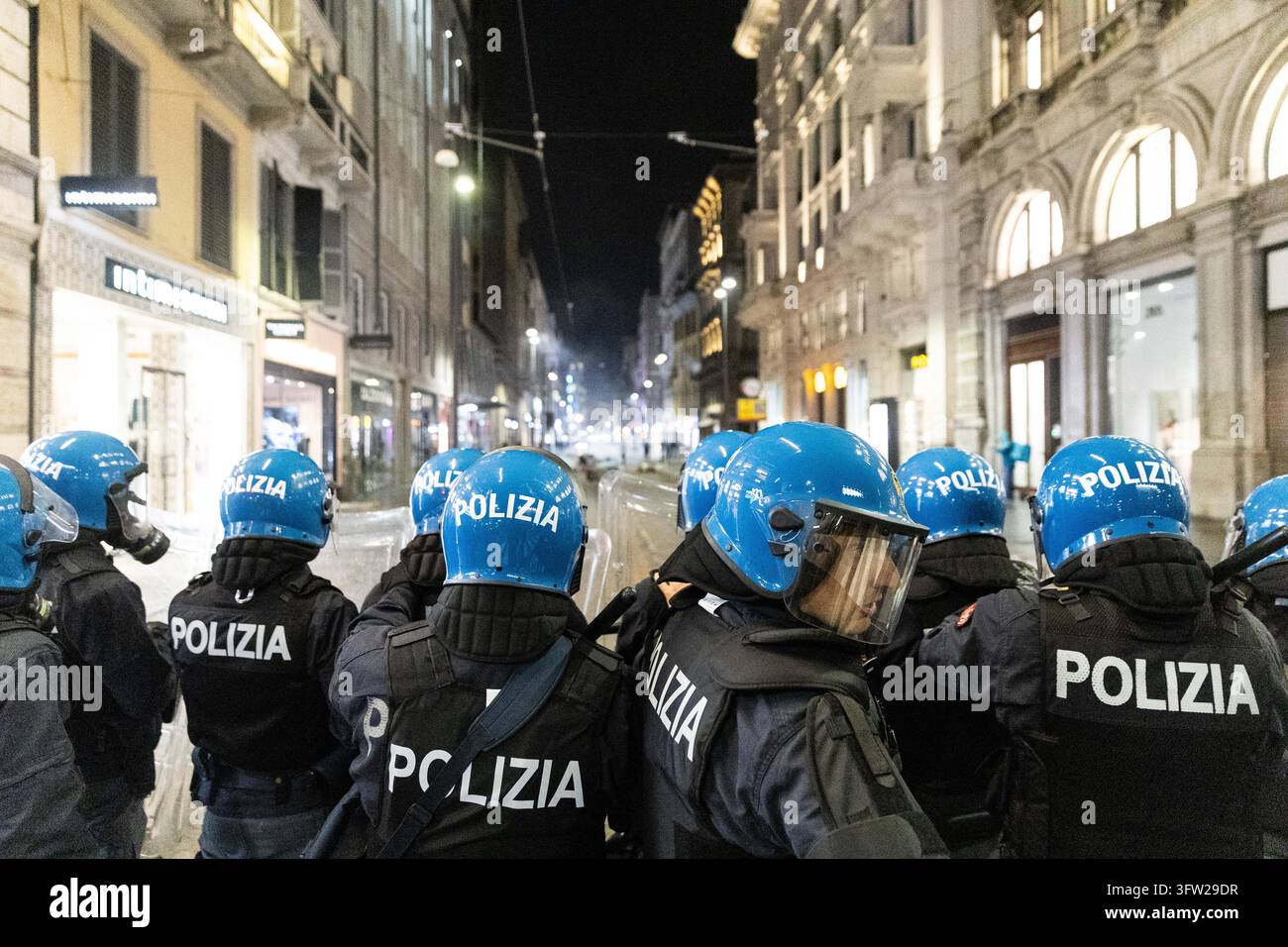 IPA89820449 - Milan, October 17, 2026, Via Torino: Police from the ...
