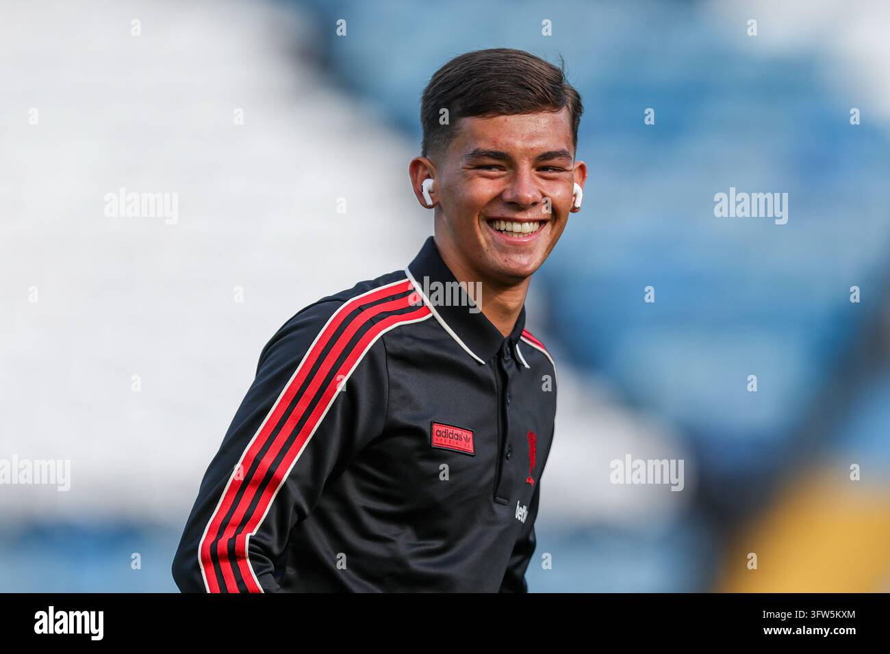 He Smiling Vector 18th October 2026; Elland Road, Leeds, West Yorkshire, England; Premier ...