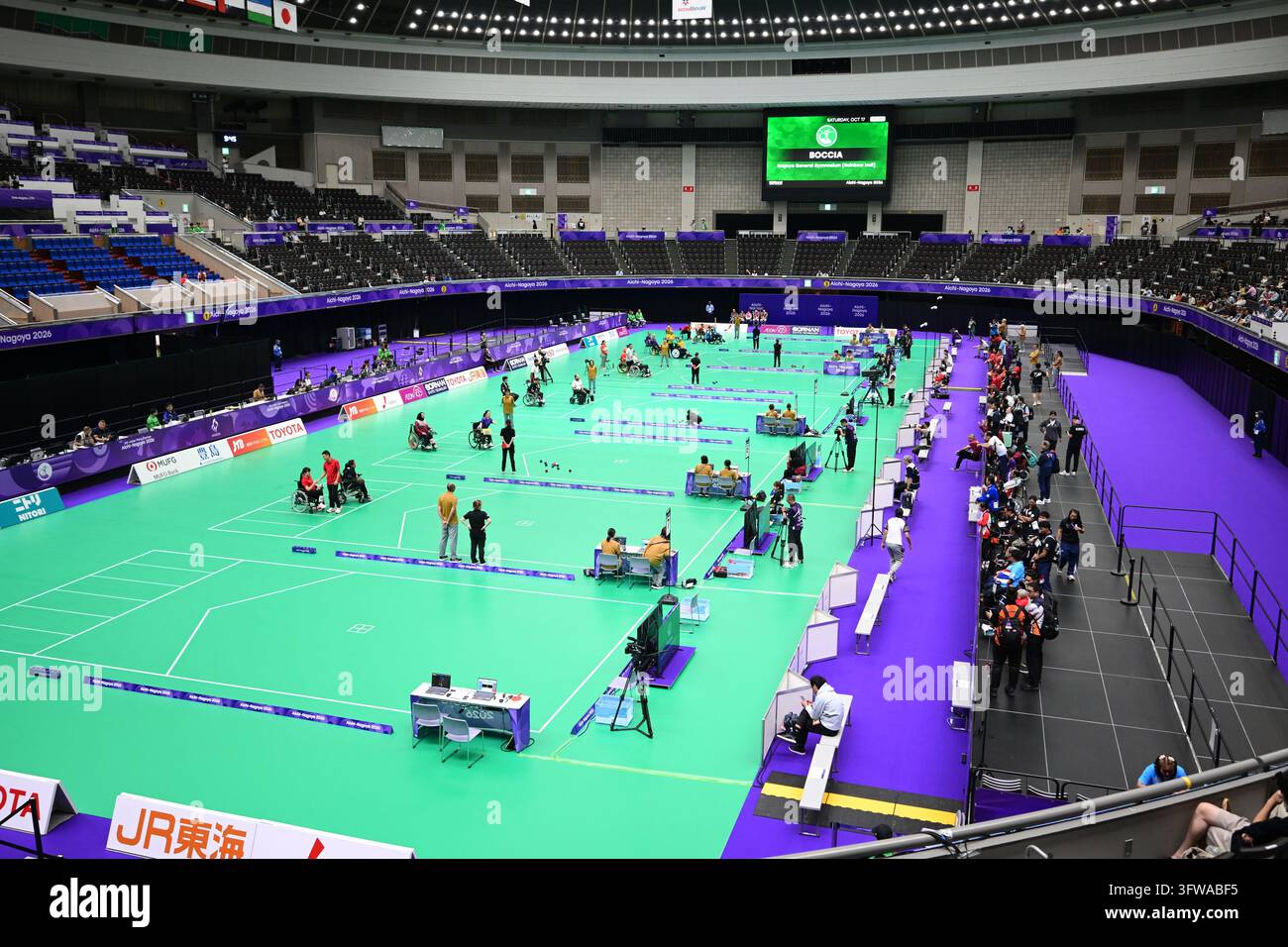General view, OCTOBER 17, 2026 - Boccia : during the Asian Para Games ...