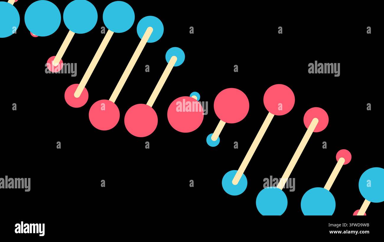 Modern dna design neural pathways hi-res stock photography and images ...