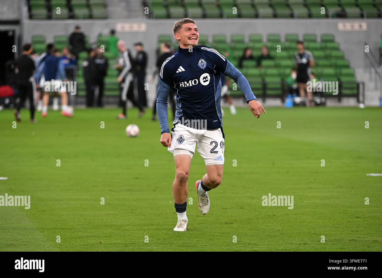 AUSTIN, TX - October 17: Vancouver Whitecaps FC defender Mihail ...