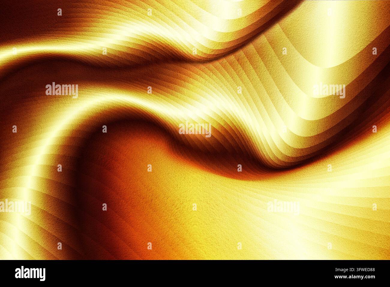 Abstract Gold Frosted Wave Curved Texture Background Stock Photo - Alamy