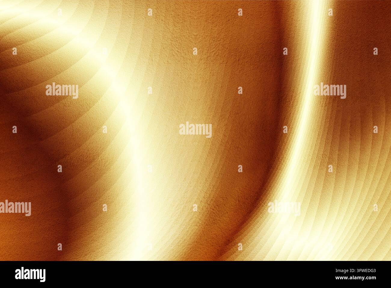 Abstract Gold Frosted Wave Curved Texture Background Stock Photo - Alamy